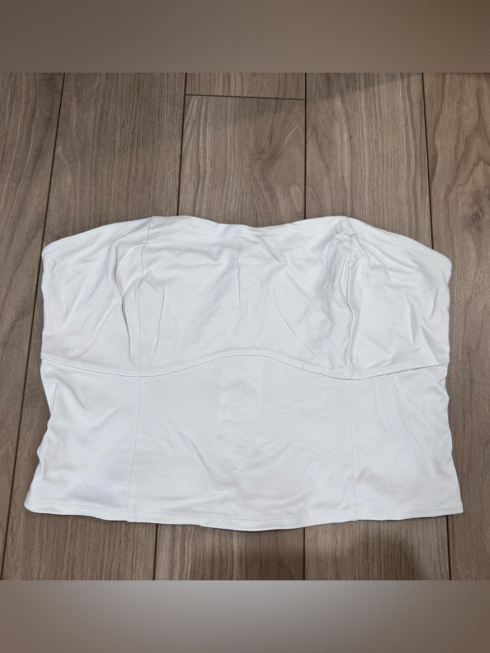 a new day white tube top- size XXL